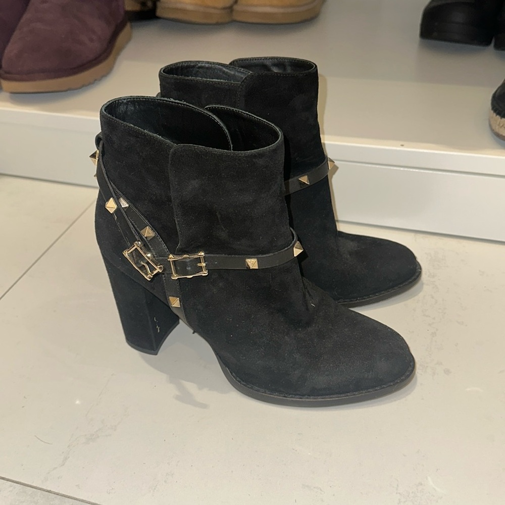 Valentino rockstud ankle boots